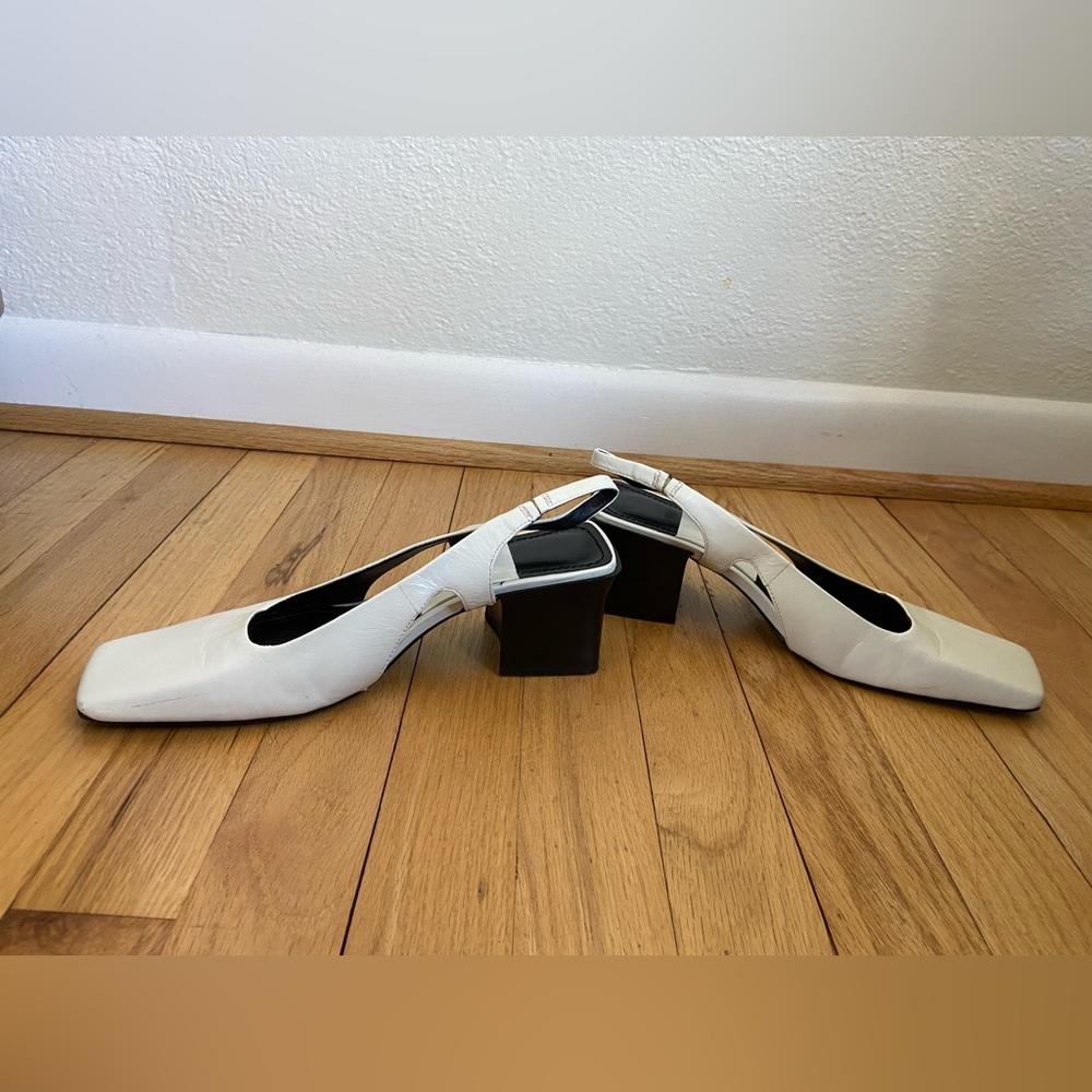 Zara Squared Slingbacks - 6.5 - Picture 5 of 7